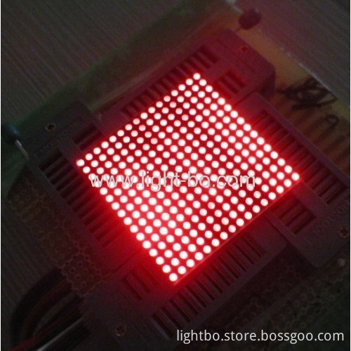1.5 Inch 1.8mm 16 X 16 Led Dot Matrix Display For Message Board/moving Sign/elevator Floor Number Indicator